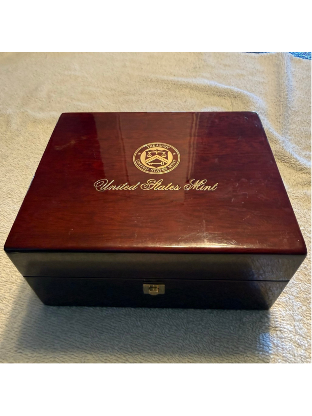 2009 US Mint Ultra High Relief Double Eagle Gold Coin Original Display Box Case